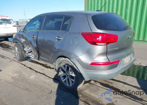 2016 Kia Sportage Lx from USA, damaged, VIN KNDPB3ACXG7865322